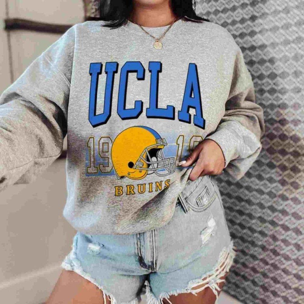 UCLA Bruins Retro University Of California Crewneck Sweatshirt